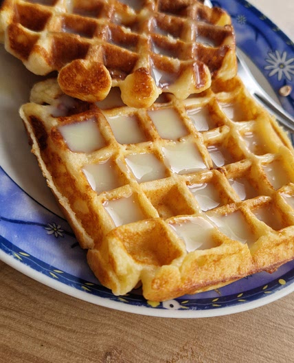 Творожные вафли