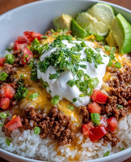 Taco Rice Bowl