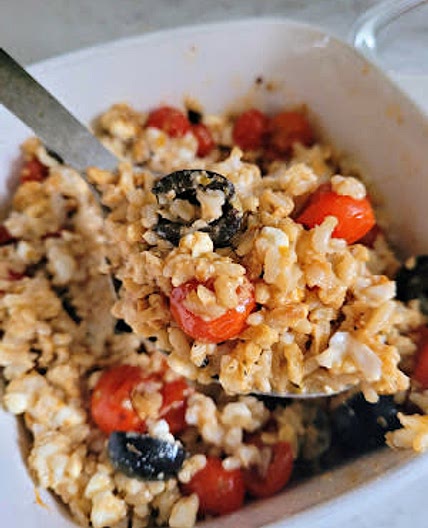 Pan Roasted Cherry Tomato Rice