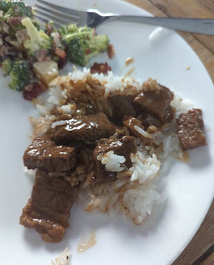 Beefy Gravy Rice