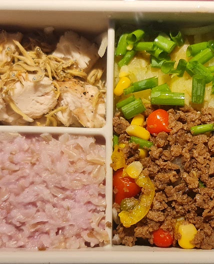 Frango e Iriko, proteico com antioxidantes
