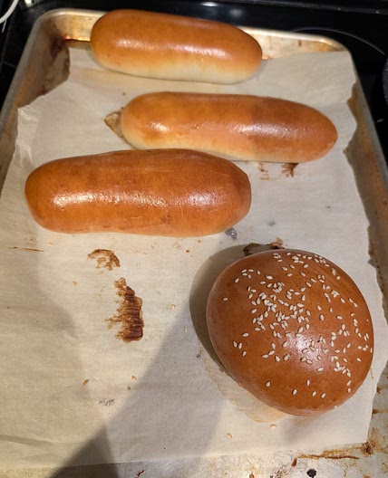 Brioche Burger/Hot Dog Buns