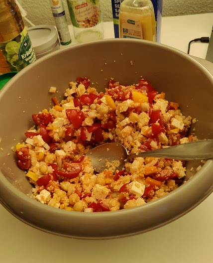 Kichererbsen-Couscous-Salat