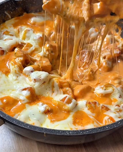 Easy Tomaten Käse Pfanne 