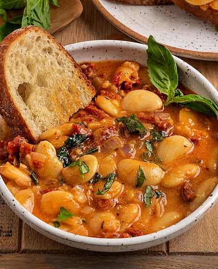 Creamy Tuscan Butter Beans
