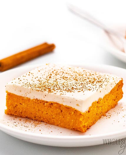 Healthy Pumpkin Bars