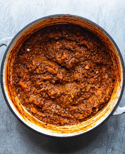 Mushroom & Lentil Ragù