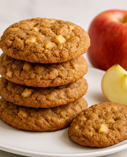 Apple Protein Cookies