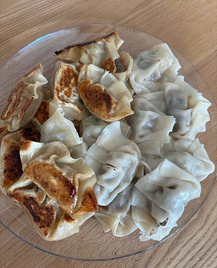Lamb dumplings 