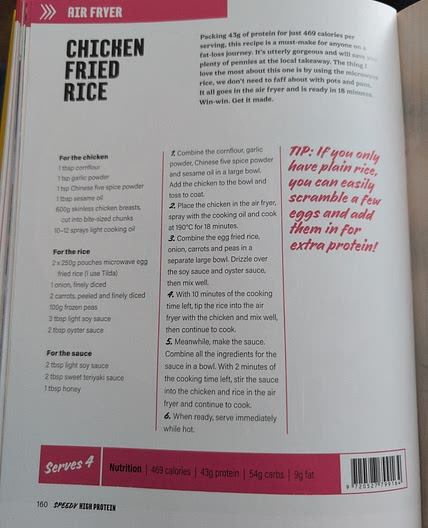 Chicken Fried Rice (p160)