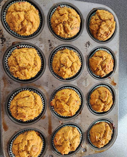 Protein pumpkin muffins