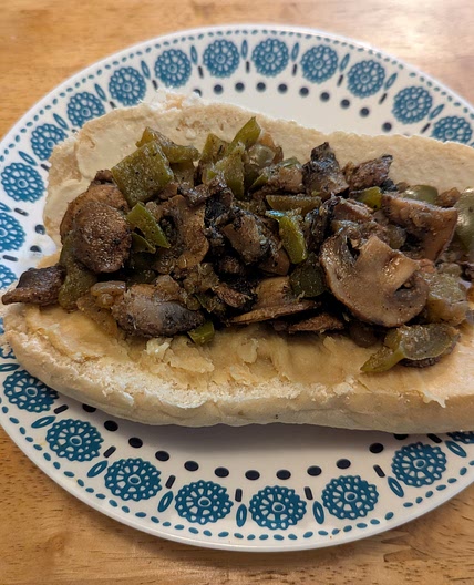 Vegan Philly Cheese Steak