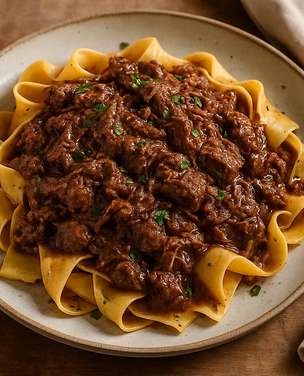 Pappardelle mit Wildschweinragout