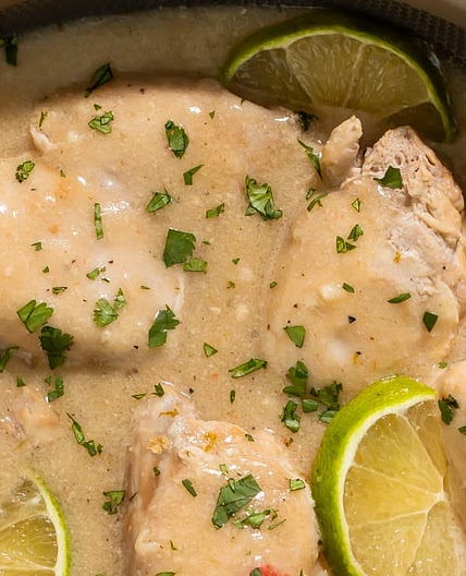 Slow Cooker Coconut Lime Chicken