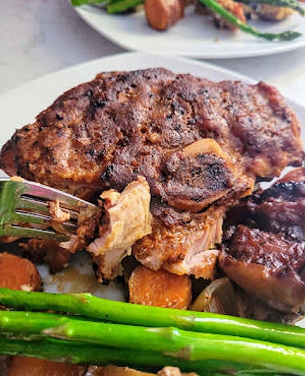 Slow Cooker Pork and Vegetables