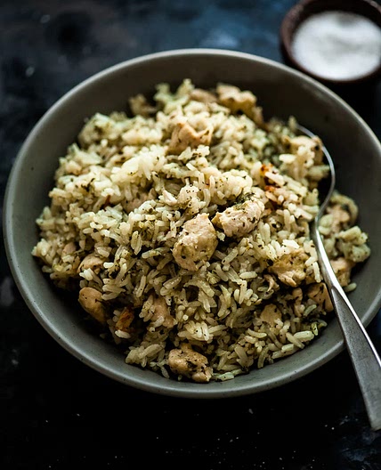 One Pot Cilantro Chicken and Rice — Gather a Table
