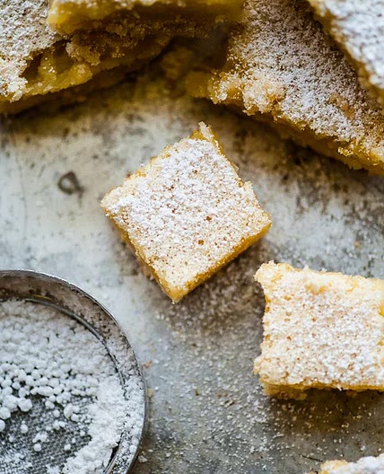 Coconut Oil Lemon Bars — Gather a Table