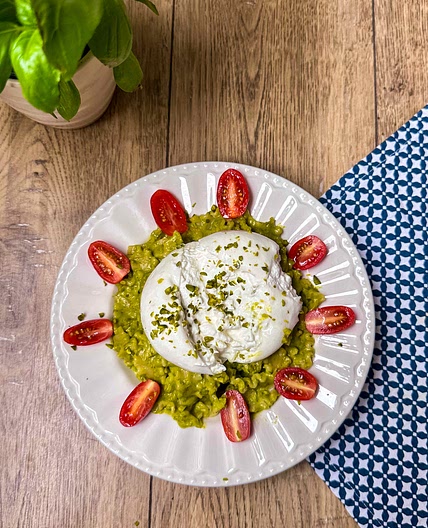 PÂTES AU PESTO DE PISTACHE 