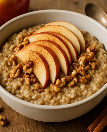Apfel-Zimt Porridge