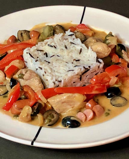 Creole stew with pork
