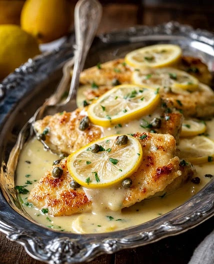 Zesty Lemon Chicken Romano