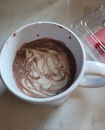 Chocolate Raspberry Swirl Smoothie Bowl