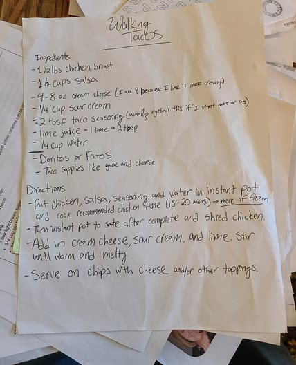 Walking Tacos (from Katie Lyon)