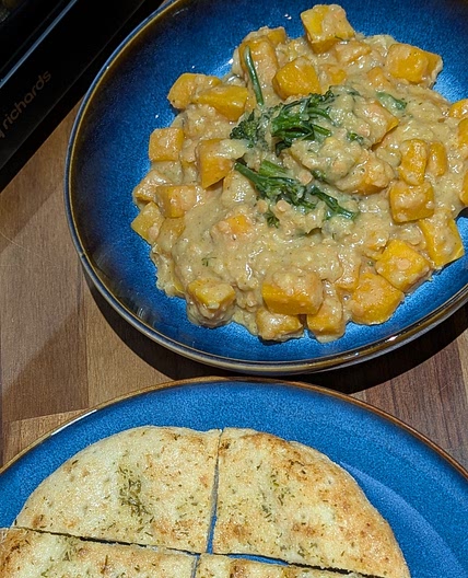 Butternut Squash & Lentil Curry