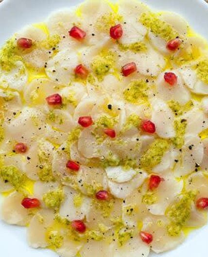 Carpaccio de St Jacques