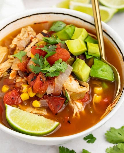 Super Fast Mexican Soup