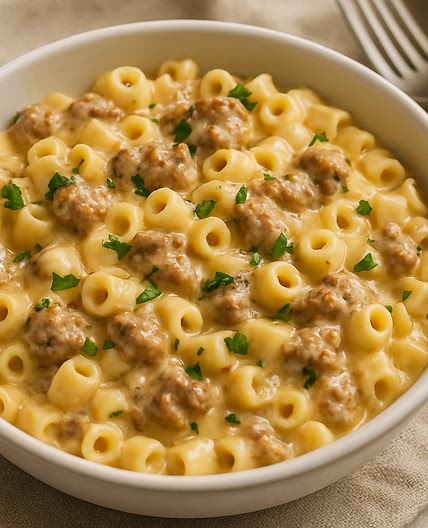 Creamy Sausage Ditalini