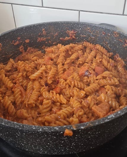 Classic creamy pasta