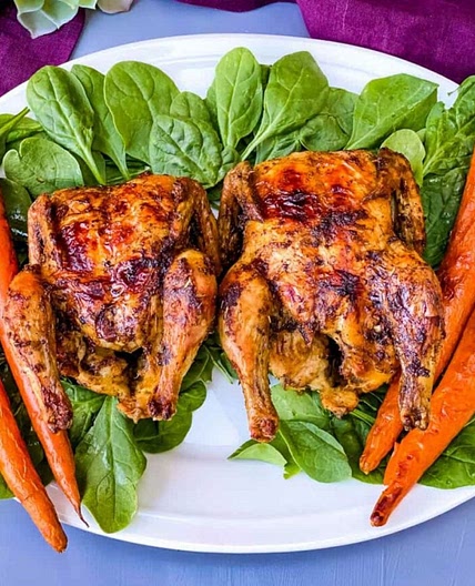 Air Fryer Juicy Cornish Hens