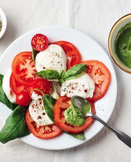 Tomates Mozzarella de Christophe Michalak