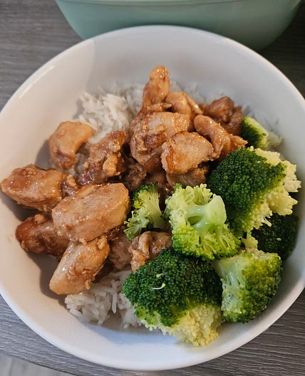 Sticky Teriyaki Chicken & Rice