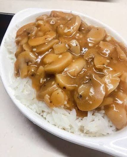蘑茹飯
