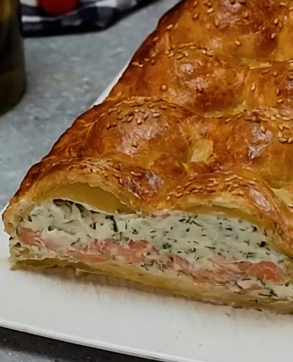 Lox Puff Pastry Appetizer