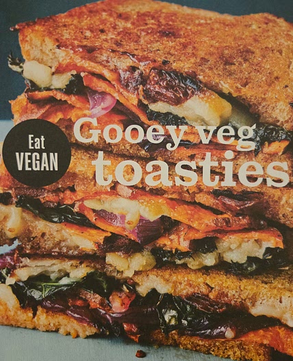 Gooey veg toasties
