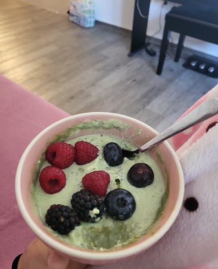 High protein chia pudding