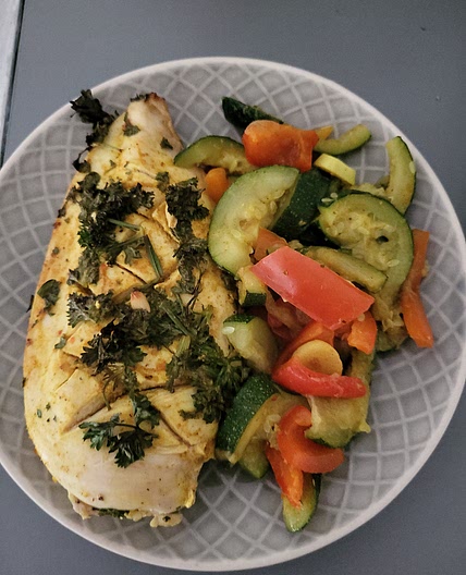 Steamed veggie combo