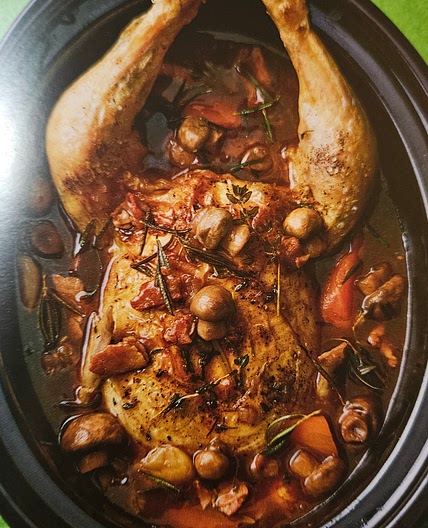 Coq Au Vin Chicken Pot Roast