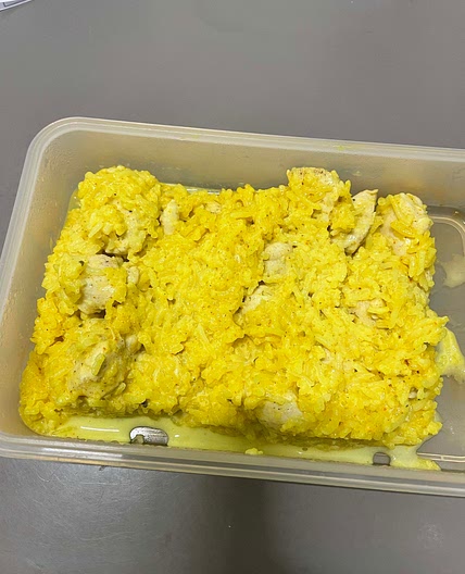 Poulet curry express