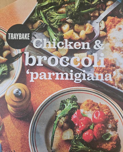 Chicken and broccoli parmigiana