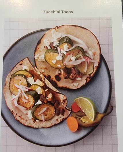 Zucchini tacos