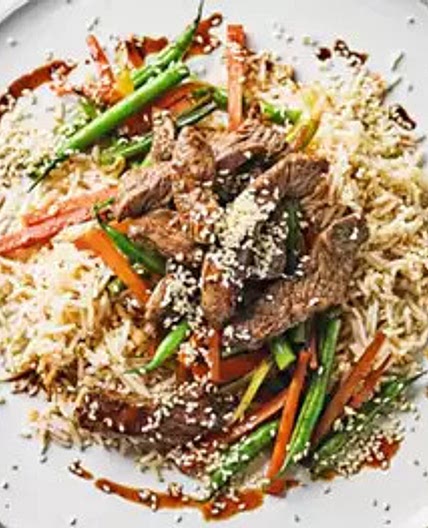 Korean-style steak & rice bowl