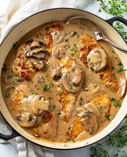 Mushroom Chicken