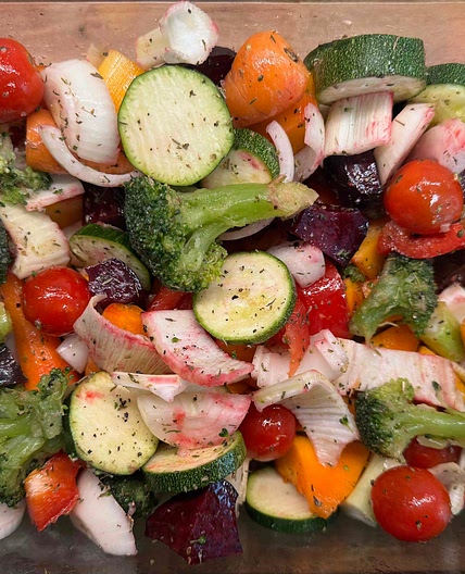 Med veg bake