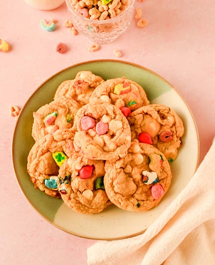 Lucky Charm Sugar Cookies