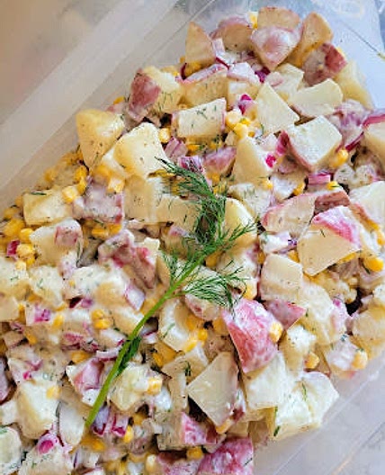 Big Batch Red Potato Salad