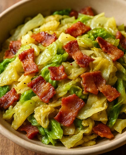 Cabbage and Bacon Delight